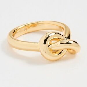 Gorjana Infinity Knot Ring SZ 6